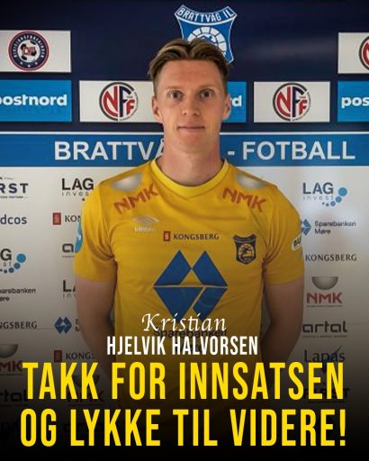 Takk for innsatsen og lykke til vidare, Kristian!